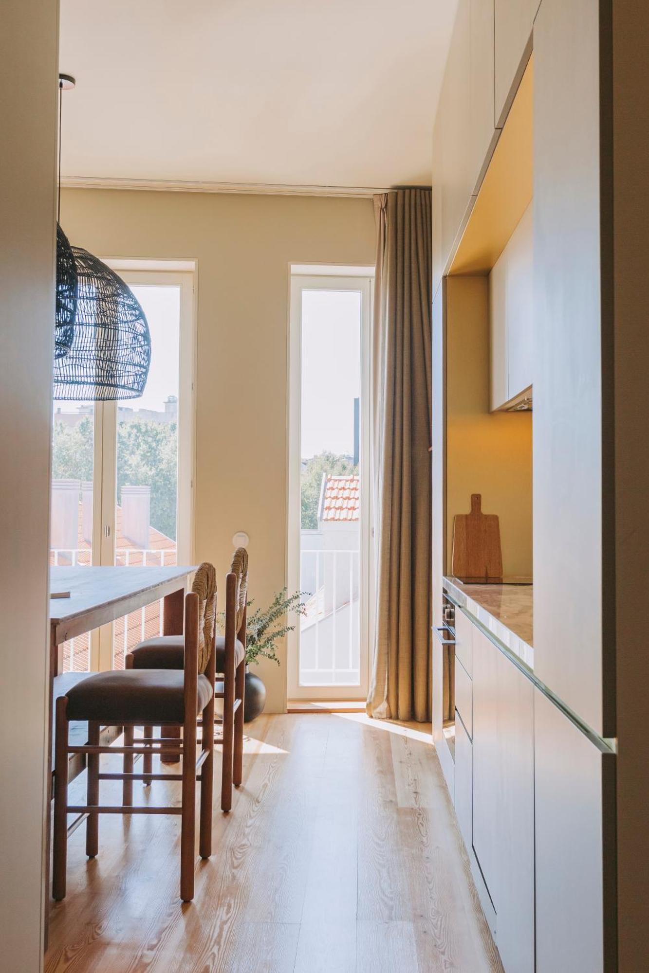 Village Aparthotel By Boa OOporto Camera foto A kitchen with a window
