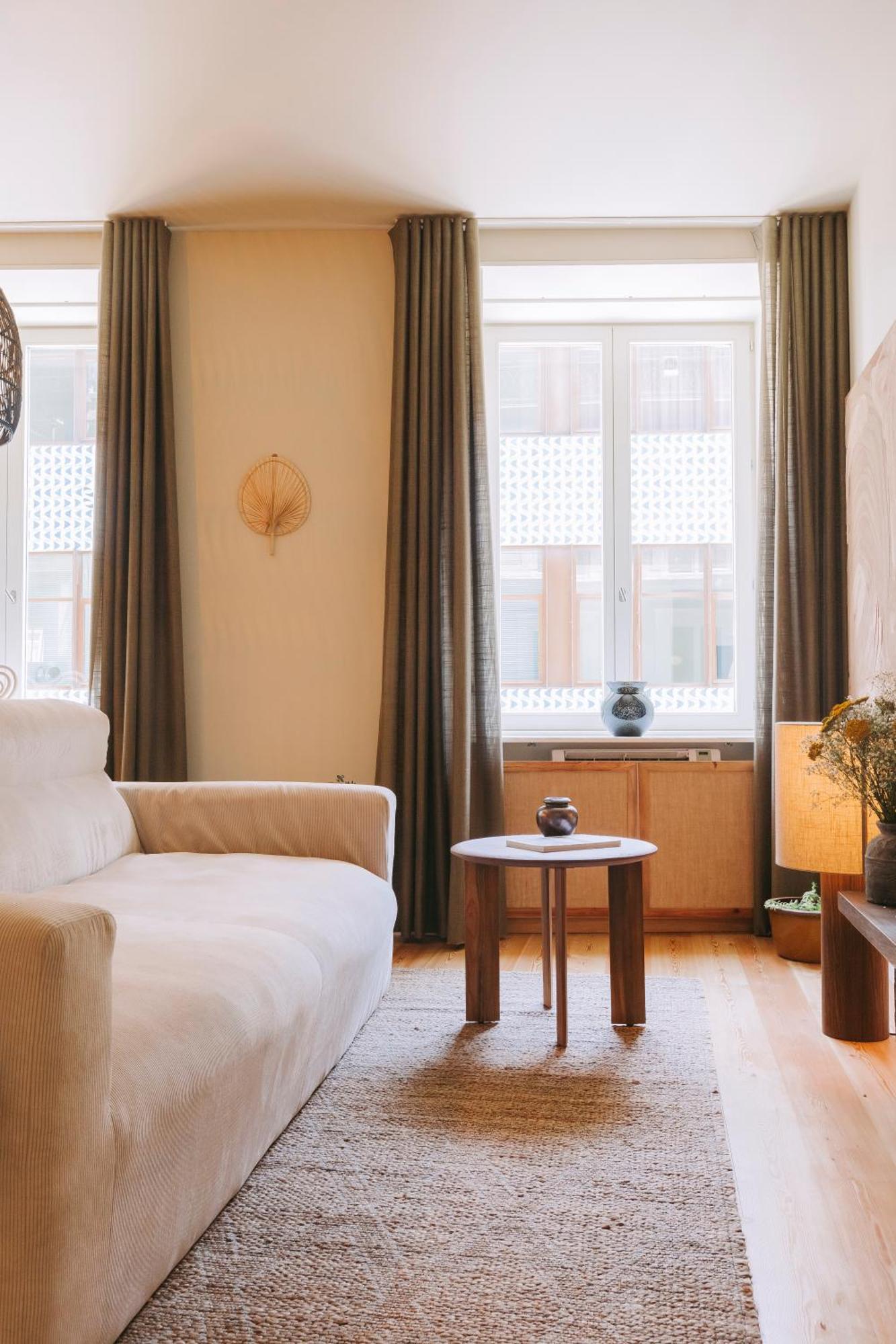 Village Aparthotel By Boa OOporto Camera foto A living room with curtains